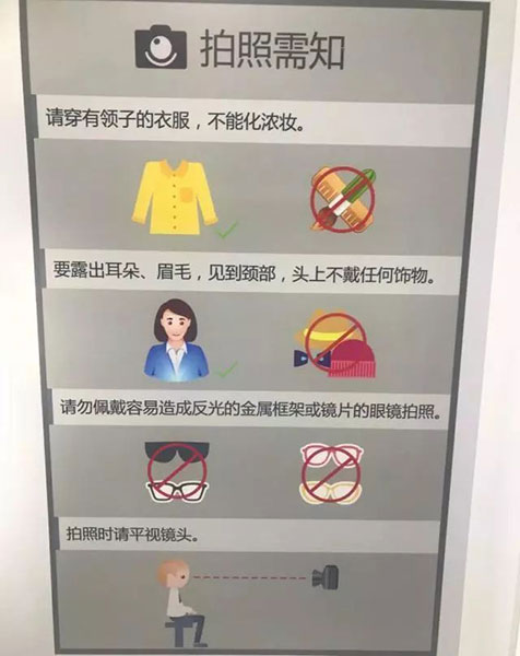 自助拍照設備拍照提醒